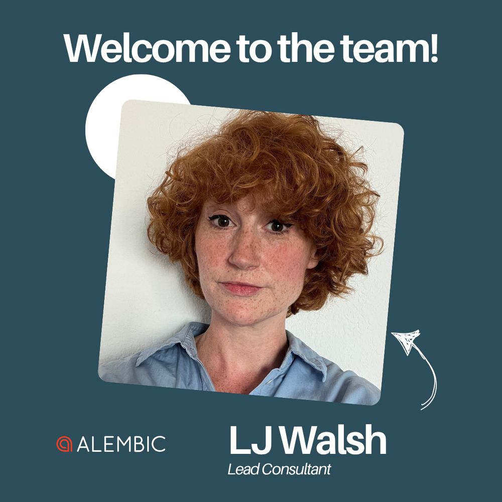 Headshot of a Caucasian woman with short curly red hair in a blue collared shirt

Welcome to the Alembic team, LJ Walsh!