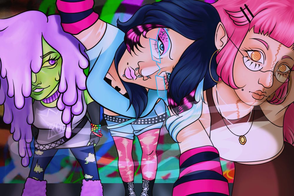 Left is Kandi
Middle is Lydia 
And Right is Mason