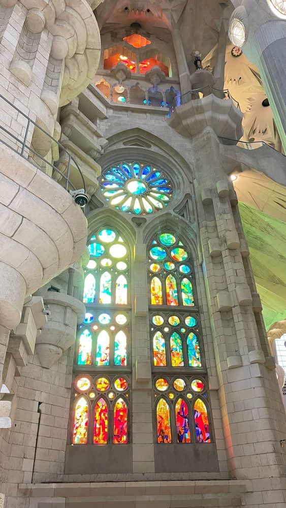 Stained glass windows