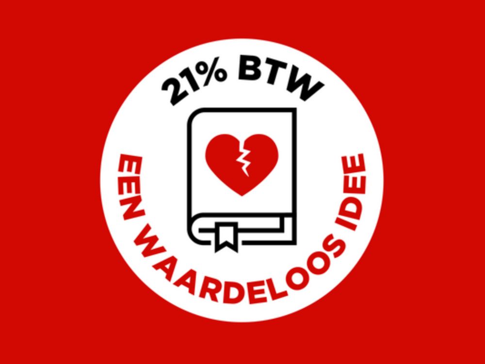 Boekenprijs: 21% btw, een waardeloos idee