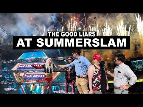 The Good Liars Visit WWE SUMMERSLAM