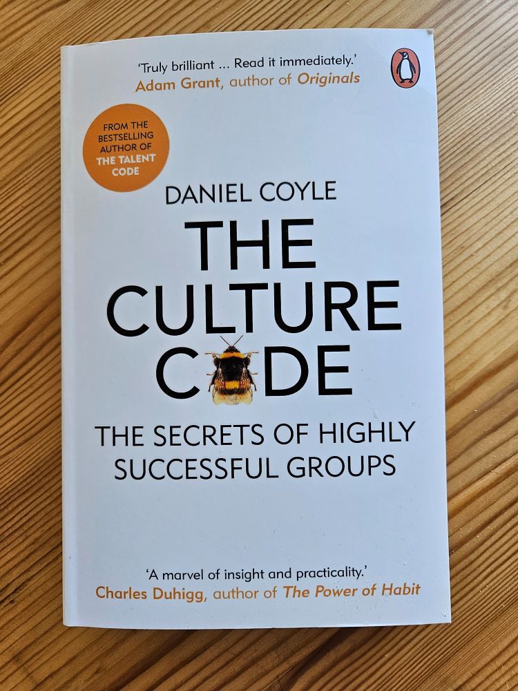 Bild des Buchcovers "The Culture Code" von Daniel Coyle.