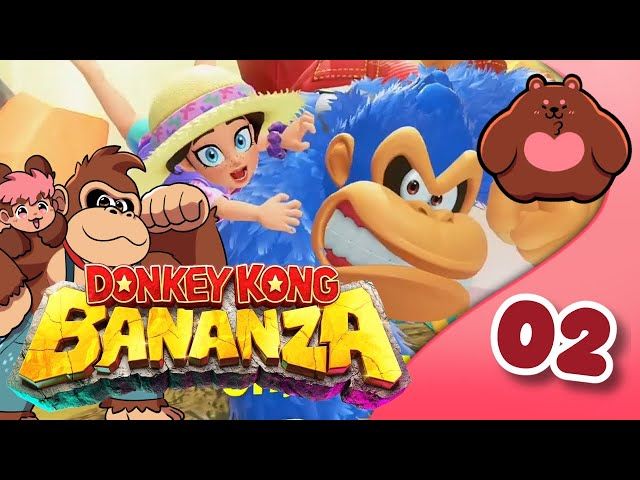 Grumpy Kong didn't make it... | smilky plays Donkey Kong Bananza (PART 2)