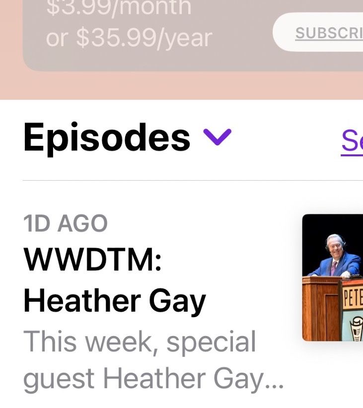Episode of "Wait, Wait Don't Tell Me" features Heather Gay as a guest.