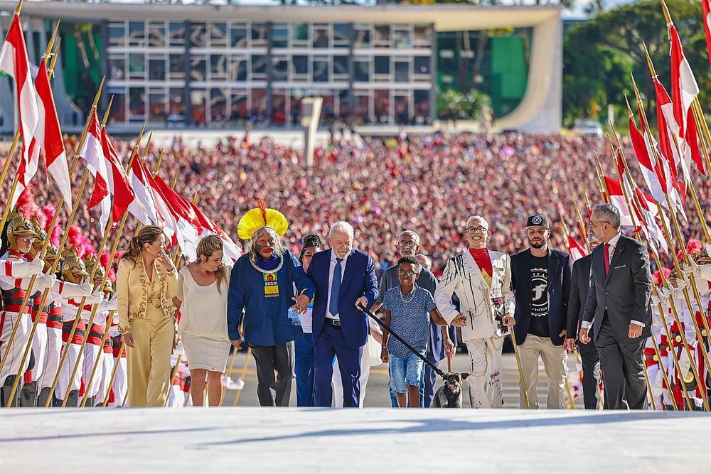 Posse do Presidente Luis Inácio Lula da Silva no seu terceiro mandato como presidente do Brasil.