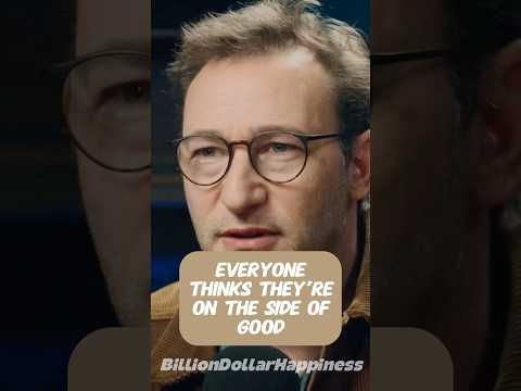 Everyone thinks they’re on the side of good #simonsinek #christophwaltz #modernwisdom