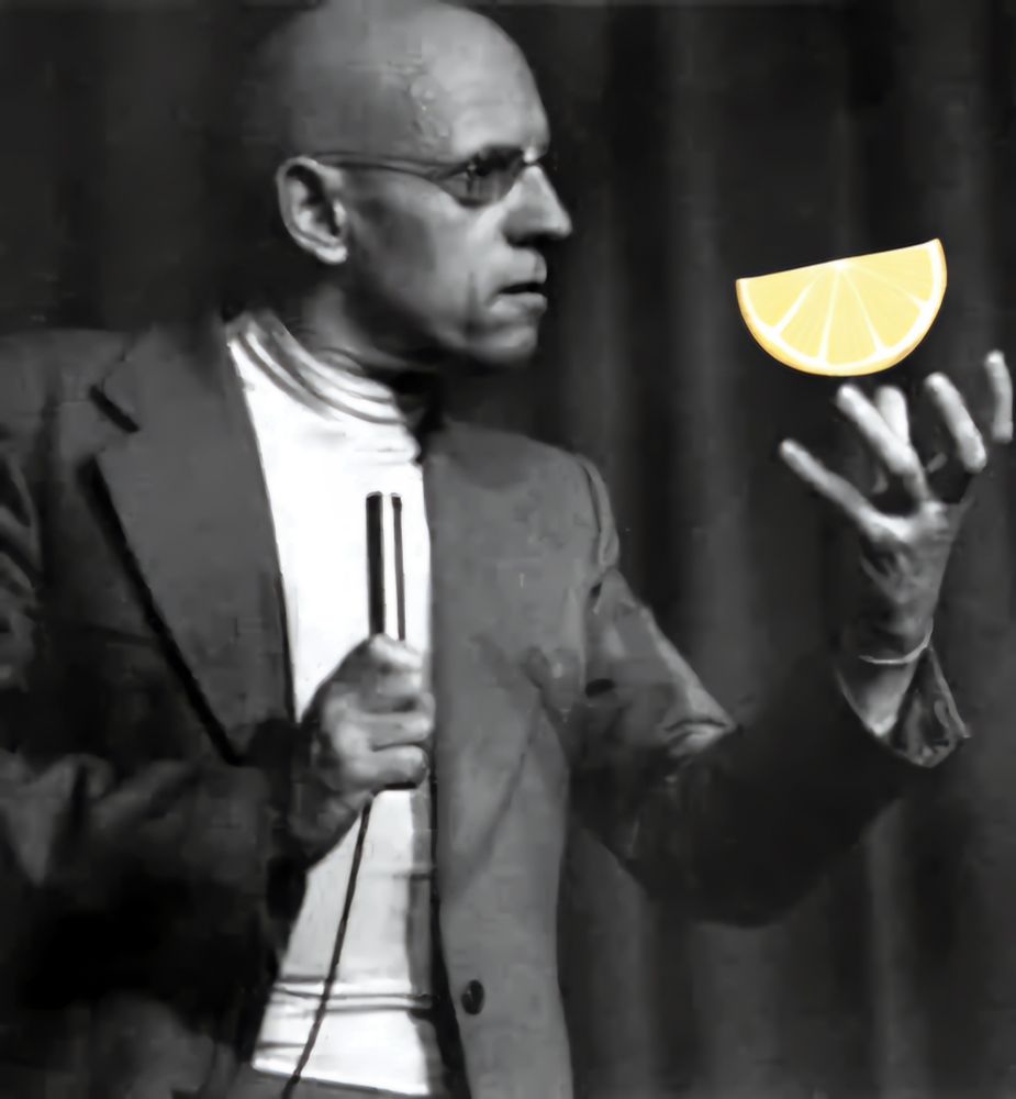 Foucault mit Zitronenscheibe 