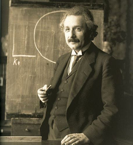 A picture of Albert Einstein