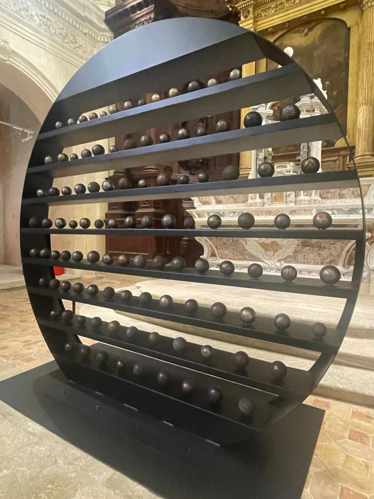 Boules de pétanque anciennes 