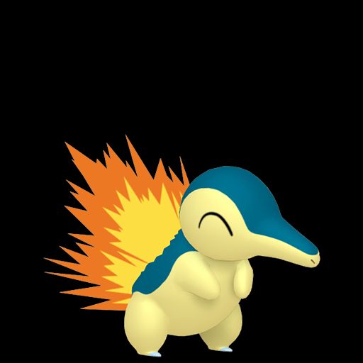 Cyndaquil sprite from Pokémon HOME.
