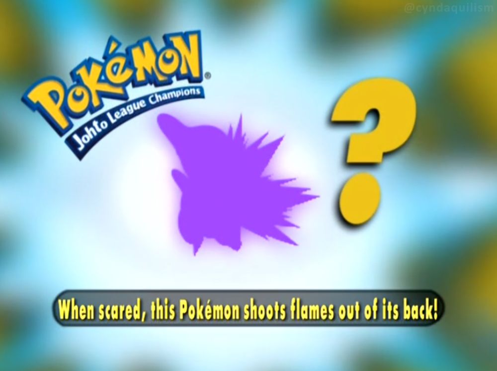 A screenshot from one of those 
