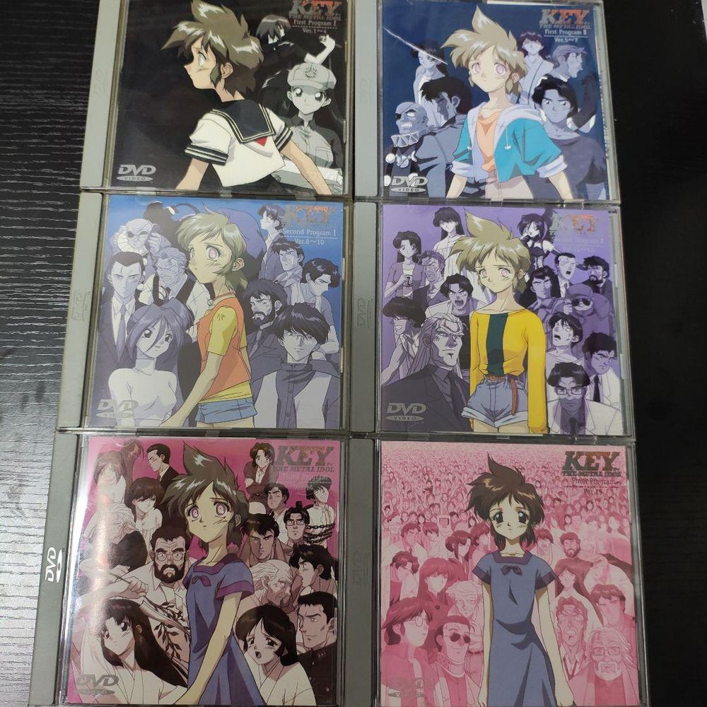 Key the Metal Idol in 6 jewel cases