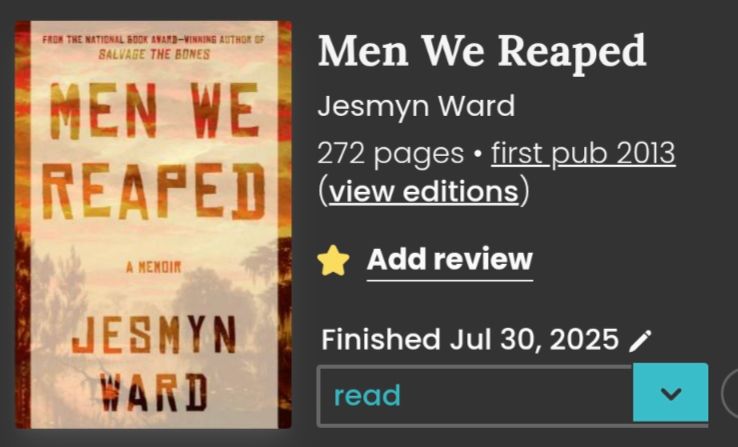 Men we reaped