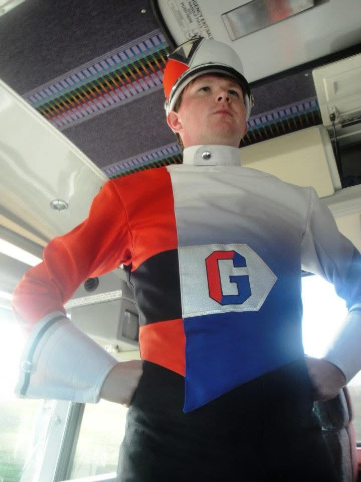 not doing much marching on the band bus but you get the gist