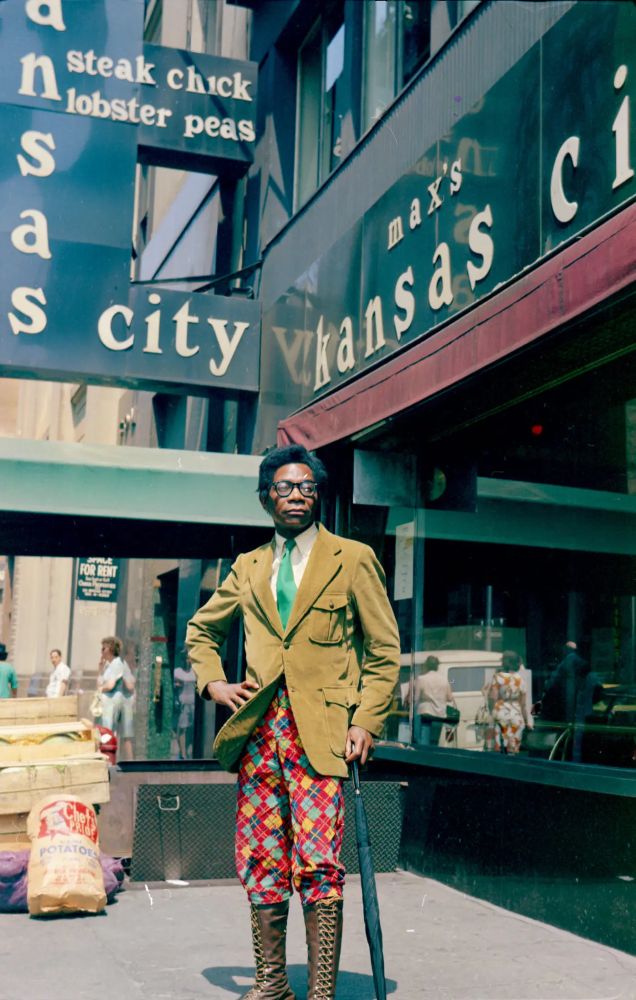 Photo of hustler and bon vivant Jason Holiday 1971 NYC 