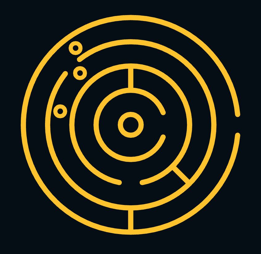 A labyrinth icon, serving as a metaphor for the process of formal verification