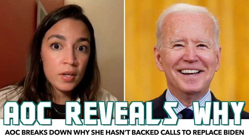 AOC Reveals Why She Hasn’t Backed Calls To Replace Biden