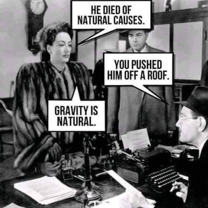 Joan Crawford Meme about “natural” death