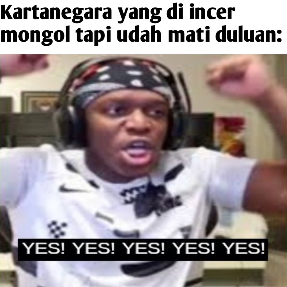 Kartanegara (king of singhasari) was mocking mongol's courier and make mongol empire angry then mongol have planing to invade singhasari,but at the same time Kartanegara was killed by jayakatwang,then jayakatwang re arise the kingdom of kadiri (kediri)