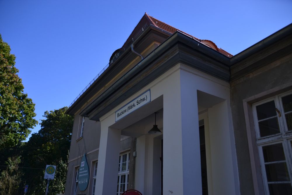 Bahnhofsgebäude von Buckow