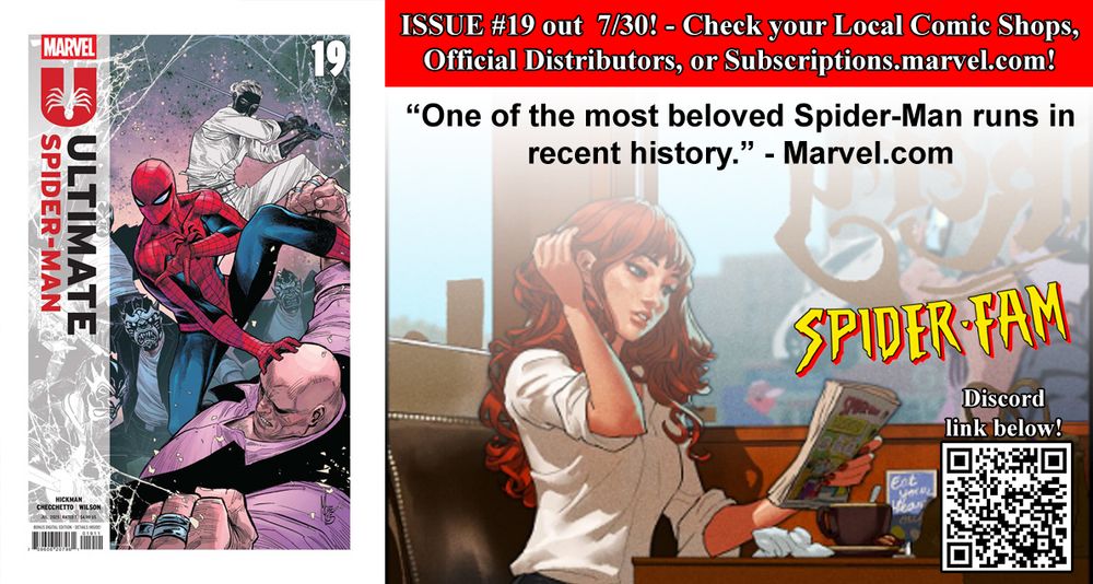 Ultimate Spider-Man #19 by Jonathan Hickman and Marco Checchetto
