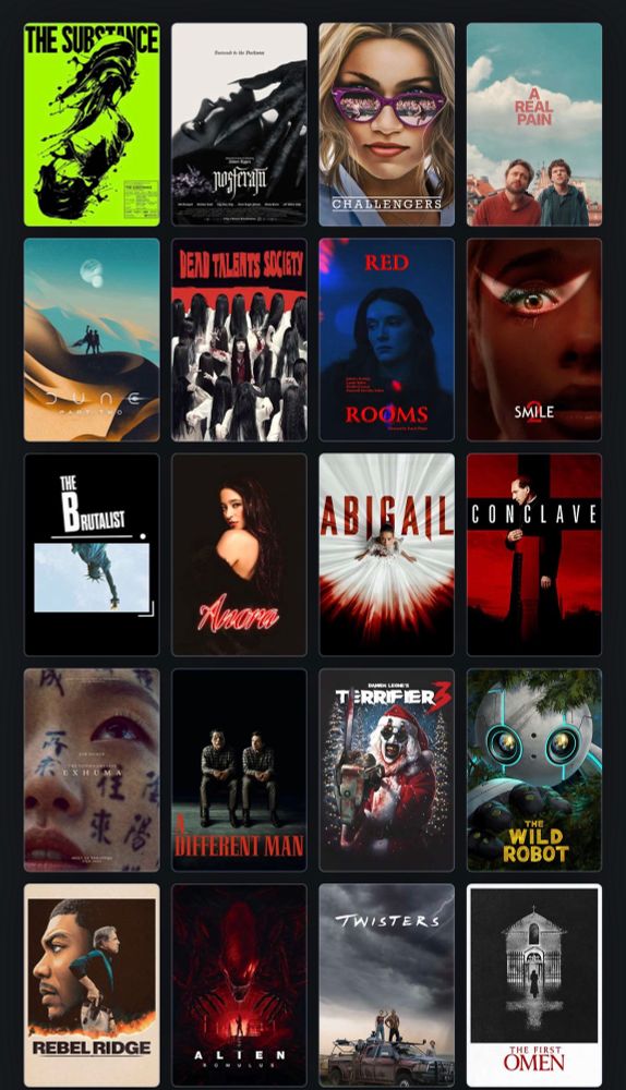 Just some 2024 Film Favorites.
