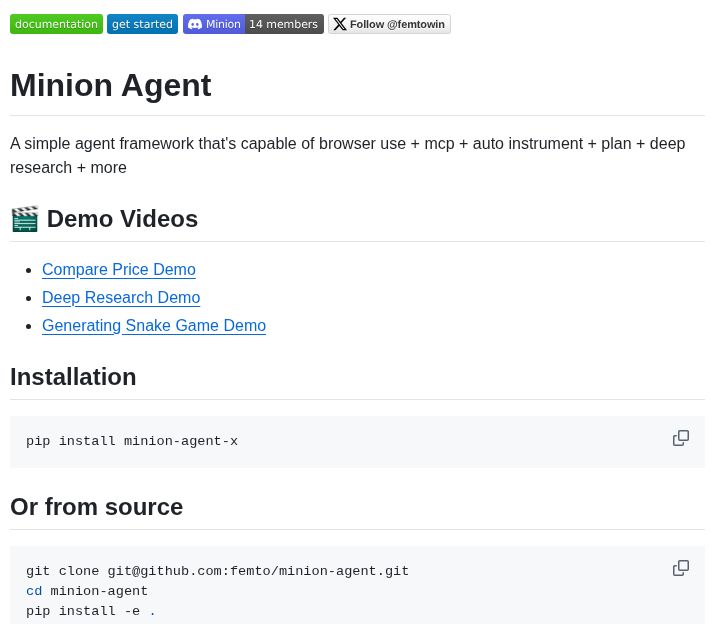 Screenshot of the repository