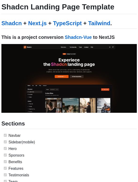 Screenshot of the repository