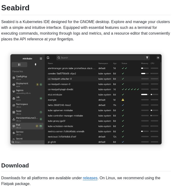 Screenshot of the repository
