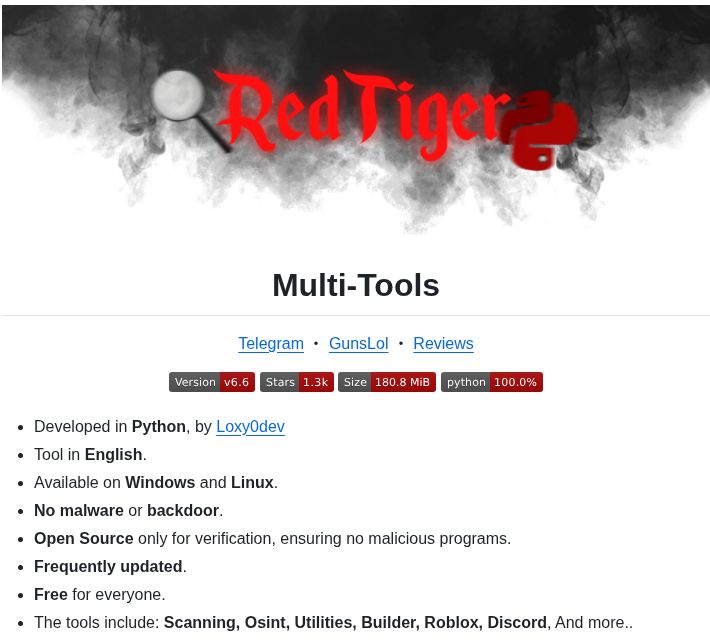 Screenshot of the repository