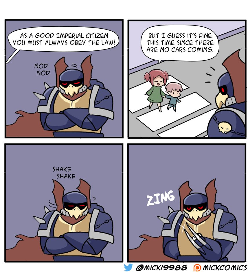 Des enfants qui traversent alors que le feu rouge devant un night lord