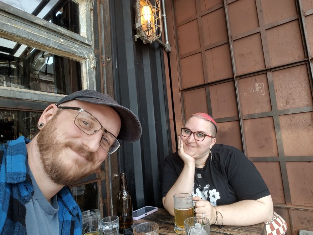 Me and Rachael post Lovely-Meal