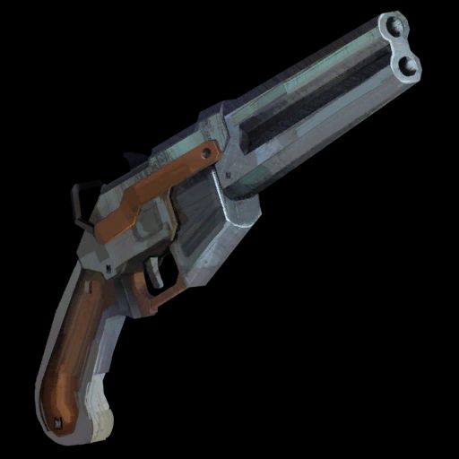 The Nachtwey A80 Pepperbox pistol, a favourite of Jamrock drug runners.