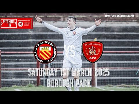 Workington AFC 0 - 1 FC United: Highlights and Mark Beesley Post-Match Interview