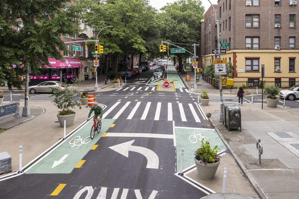 NYC DOT Celebrates Transformation of Astoria’s 31st Avenue Into Bike Boulevard, Enhancing Safety With Expanded Pedestrian Space and Bike Connections - United States
