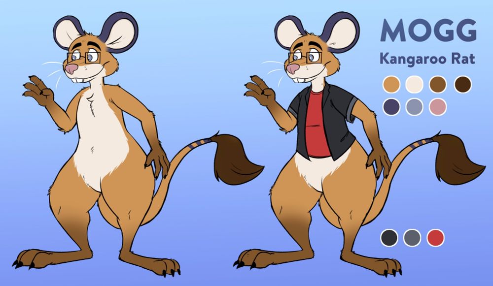 My kangaroo rat fursona
