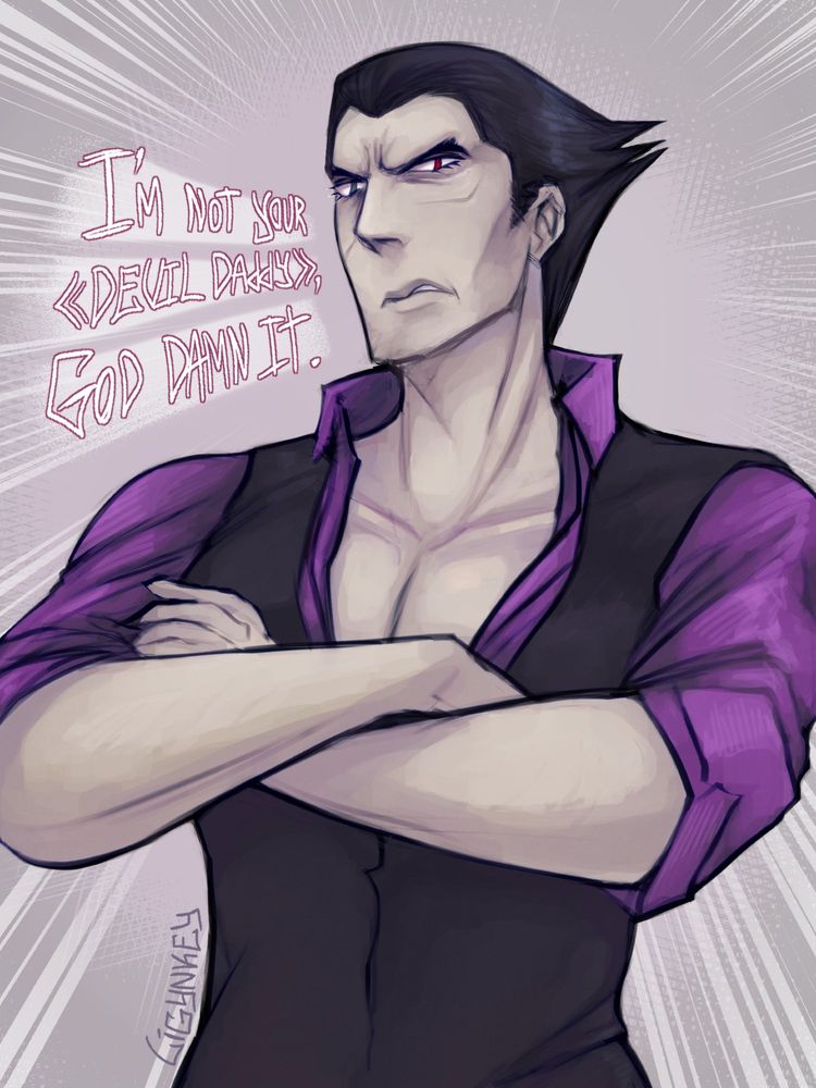 Kazuya Mishima from Tekken.
