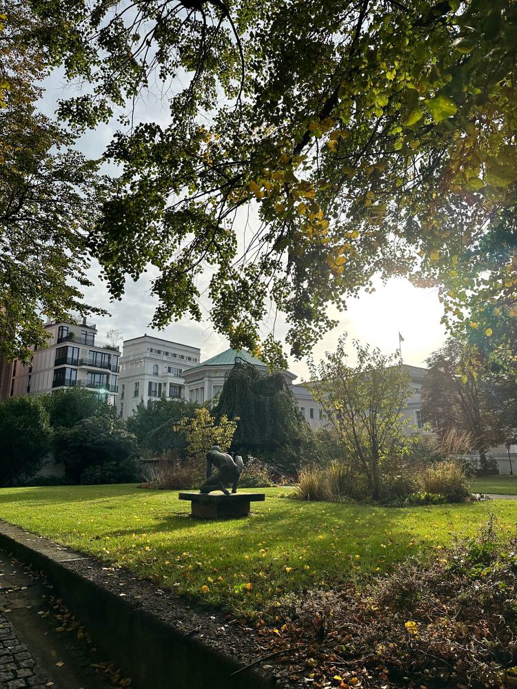 Blick in einen Garten