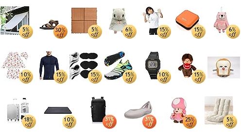 SEASONS 日除け オーニング (200×270cm) (-5%)
スポーツサンダル ウェスリーショア メンズ (-30%)
タンスのゲン ウッドパネル 9枚セット 0.8平米用 レッドブラウン (-5%)
吉徳 りくのなかまたち エゾモモンガ ぬいぐるみ サイズH14cm 189192 (-6%)
ラッシュガード かぶり シャツ (-15%)
LIOVODE 48枚収納 CDケースポータブルEVA blu-ray (-15%)
ぬいぐるみ シナダグローバル もちシリーズ もちくま ピンク (-6%)
水着 ショートパンツ (-10%)
ジップアップパーカー ラッシュガード メンズ (-15%)
JUSTBOKU 靴 踵 (-15%)
キッズ用ウォーターシューズ 男の子や女の子は素足で砂浜 (-15%)
MAG 腕時計 ブラック (-10%)
セキグチ モンチッチ プレミアムスタンダード S ブラウン (-15%)
サン・アロー パンどろぼう ぬいぐるみ K-8374
(新技術ダブル搭載) _ChromeLite×UltraCush スーツケース シルバー (-18%)
FitElite 体操 (-10%)
デサント バックパック 再帰反射 40L (-31%)
バレエシューズ カディ レディース (-31%)
三英貿易 スーパーマリオ ALL STAR COLLECTION キノピコ W13.5×D10×H20cm ぬいぐるみ AC33 (-25%)
タンスのゲン 座椅子 RENEW ふわもこUP ニュアンスカラー 14段階 (-5%)