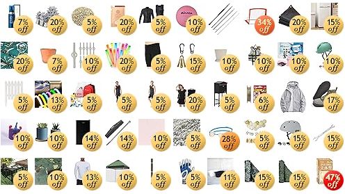 ニューモ 頭皮トリートメント 育毛剤 使用書付き… (-7%)
Piececool (ピースクール) (-20%…
TAIKOH 伊勢 化粧砂利 2分 2-6mm …
パーフェクトワン PERFECT ONE 薬用リ… (-20%)
FELLOW ウェットスーツ ショートジョン 3… (-5%)
ミカサ ソフト ドッジボール 0号(幼児～小学校… (-10%)
釣り竿 Abu Garcia SALTYFIEL…
サッカーゴール 折りたたみ (-34%)
BEIKEMALL 遮光ネット 抗紫外線ネット9… (-20%)
床保護シート Yueboa 冷蔵庫 (-15%)
Homya 壁紙シール 45cm*10m 緑 (…
GreenShip 多用途 植木鉢 8号 石のよ… (-7%)
バッテリー付き ONE STEP 充電式草刈機 …
iSmile ケミカルライト (-20%)
FELLOW メンズ ウェットパンツ 1.5mm…
熊鈴 消音機能付き 熊よけ鈴 (プロ登山家推奨)…
Greenship 植木鉢 10号(約30cm)… (-10%)
W.S.P. ジュニア用フローティングベスト ス… (-10%)
ベルモンド 防水バッグ IP68 (-10%)
söpöta 自転車ヘルメット (-10%)
ガーデンガーデン 天然木製 花壇フェンス ピケス… (-5%)
SPAHER LEDテープライト 丸 リング発光… (-13%)
LA・PITA 親子でそろえる SHELTER … (-5%)
バックジップ FELLOW ウェットスーツ メン… (-5%)
バックジップ FELLOW ウェットスーツ ショ… (-5%)
水着 レディース 体型カバー 2点セット (-2…
ヤマソロ かご付きポスト モイル Moil ブラ… (-5%)
ダイワ PEライン UVF PEデュラセンサーX… (-6%)
ラッシュガード メンズ パーカー
MAGNA ウェーディング シューズ (-17%…
Squeezibo Animal スクイージボー… (-10%)
iikuru 植木鉢 プランター (-10%)
ブラック COMFEE' 冷凍庫62L (-14…
バイク修理レンチ トルクレンチ プレセット型 タ… (-14%)
貼ってはがせる 壁紙シール PETAPA (-1…
TAIKOH クリスタルホワイト 3分 10-1… (-5%)
SWANS (スワンズ) スイミングゴーグル (…
Hanamei 飾り付けセット バースデーデコレ… (-5%)
Hugmet 自転車 (-15%)
uxcell 10mm x 12mm 両口スパナ…
ガーデンテーブル (-5%)
Juangfia 壁紙シール (-10%)
ラッシュガード メンズ Tシャツ (-13%)
Fkstyle テント 2m (-10%)
ガーデンガーデン ボーダーフェンス用ポール 1本… (-5%)
手袋 Rawlings 野球用 JR. (-5%…
オシャレでかわいく持ち運びが簡単!取っ手付きプラ… (-11%)
TENCEN カモフラージュネット 偽装網 ギリ… (-15%)
TENCEN カモフラージュネット 偽装網 ギリ… (-15%)
iSDG SPUN MASK 個包装 (-47%…