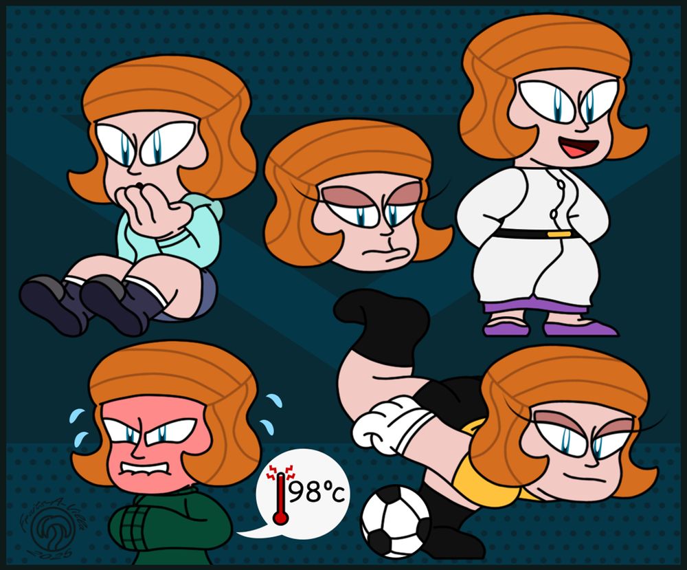 Some fanart of Kim Possible's mother, Ann.