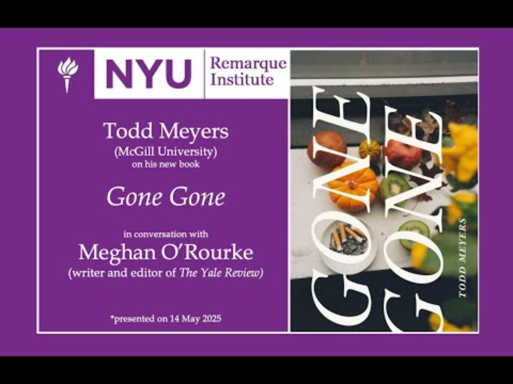 Todd Meyers on his book, Gone Gone