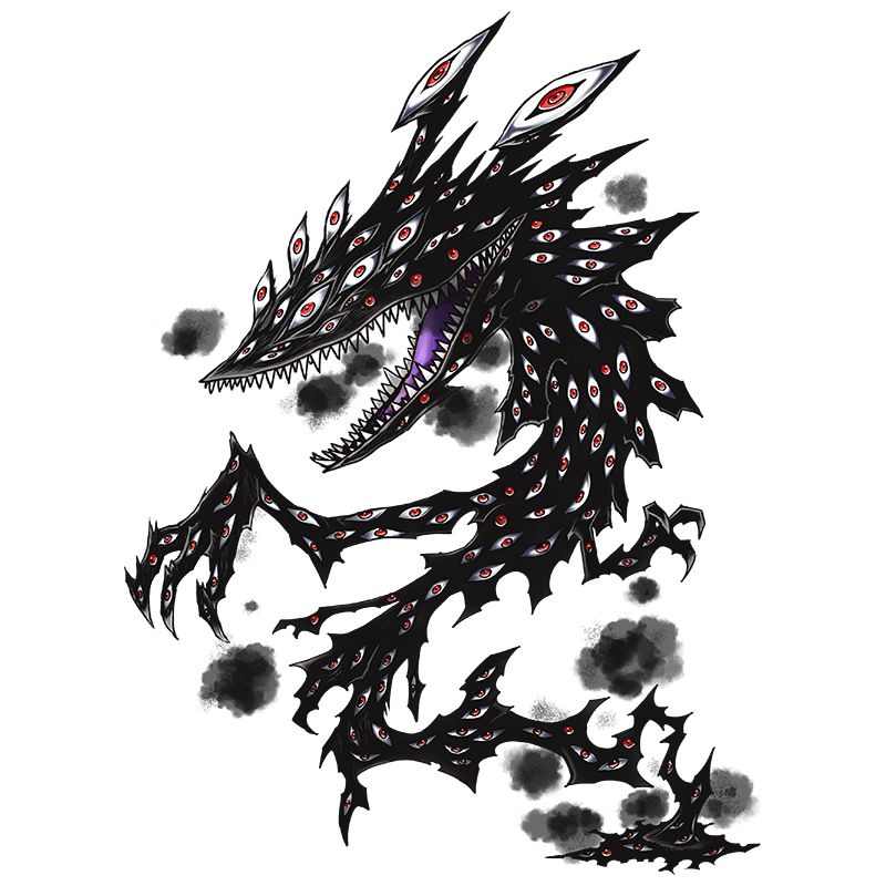 eyesmon, the digimon that's covered in a metric ass-load of eyes