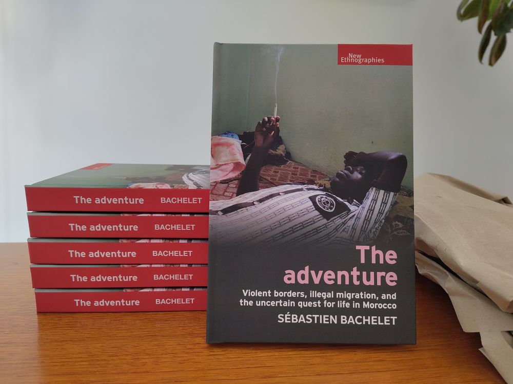 book cover of my monograph: "the adventure
Violent borders, illegal migration, and the uncertain quest for life in Morocco"
