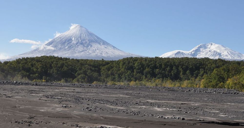 Klyuchevskoy erupted shortly after a magnitude 8.8 earthquake two weeks ago.