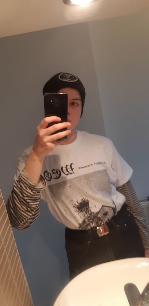 photo: i am wearing the weo band shirt