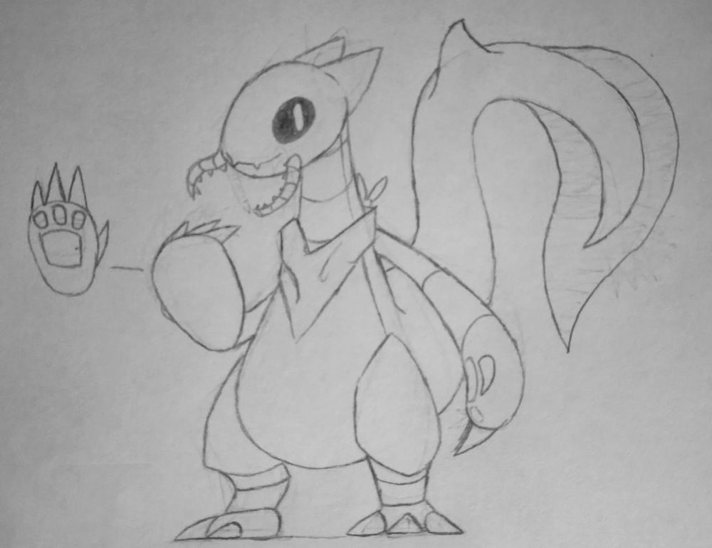 My fursona.


Genetic Makeup: Anomalocaris, Cat, Dunkleosteus, Latias, Nothronychus.