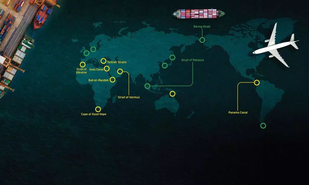 How do maritime blockages fuel shift to air freight solutions?