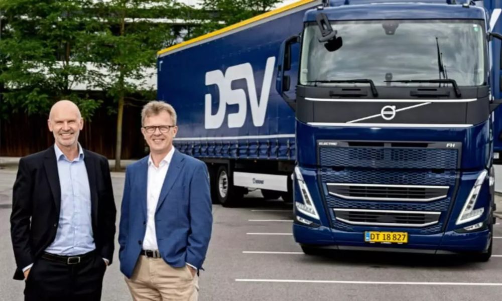 DSV, Volvo sign agreement for 300 electric trucks