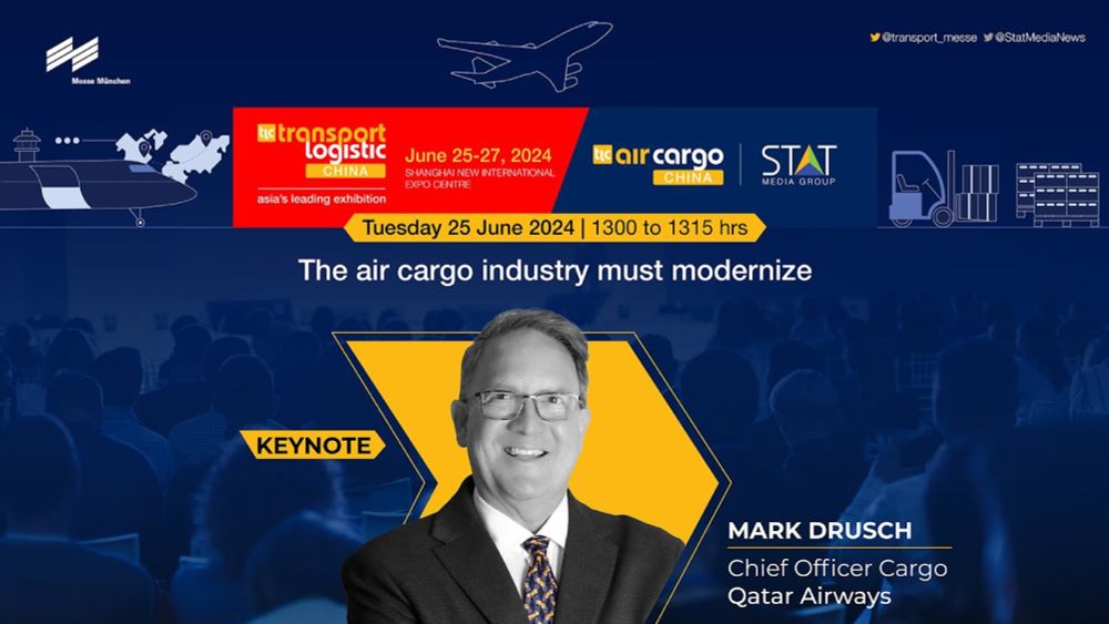 Mark Drusch of Qatar Airways Cargo explains nine reasons why air cargo needs to modernize